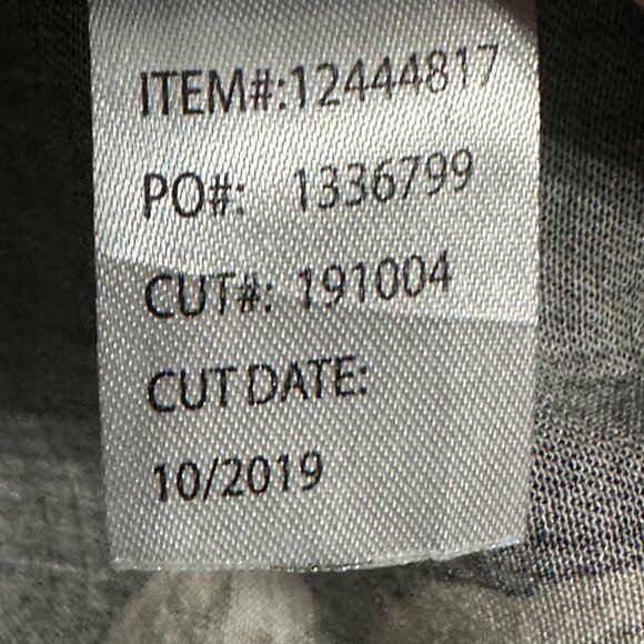 Torrid size 2 (2X) black floral v neck back lacing short sleeve button front top - Picture 8 of 9